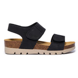 Plakton Platform Wedge Sandal – Compi Black