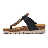Plakton Thong Sandal – Carmella Black