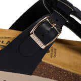 Plakton Thong Sandal – Carmella Black