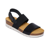 Plakton Platform Wedge Sandal – Cassandra Black