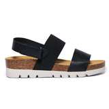 Plakton Platform Wedge Sandal – Cassandra Black