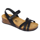 Plakton Platform Wedge Sandal – Lane Black