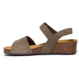 Plakton Platform Wedge Sandal – Luna Khaki