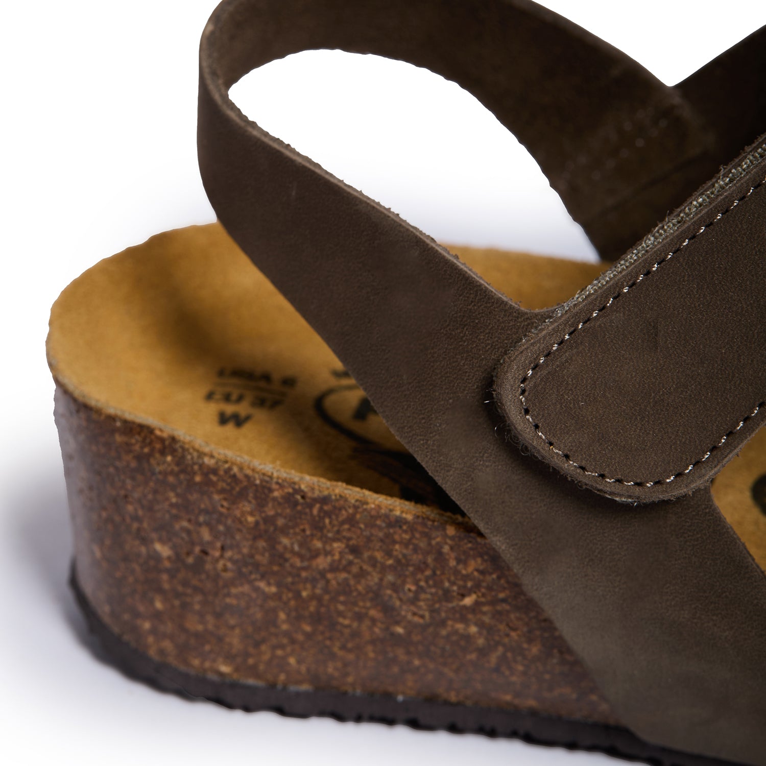 Plakton Platform Wedge Sandal – Luna Khaki