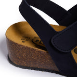 Plakton Platform Wedge Sandal – Luna Navy