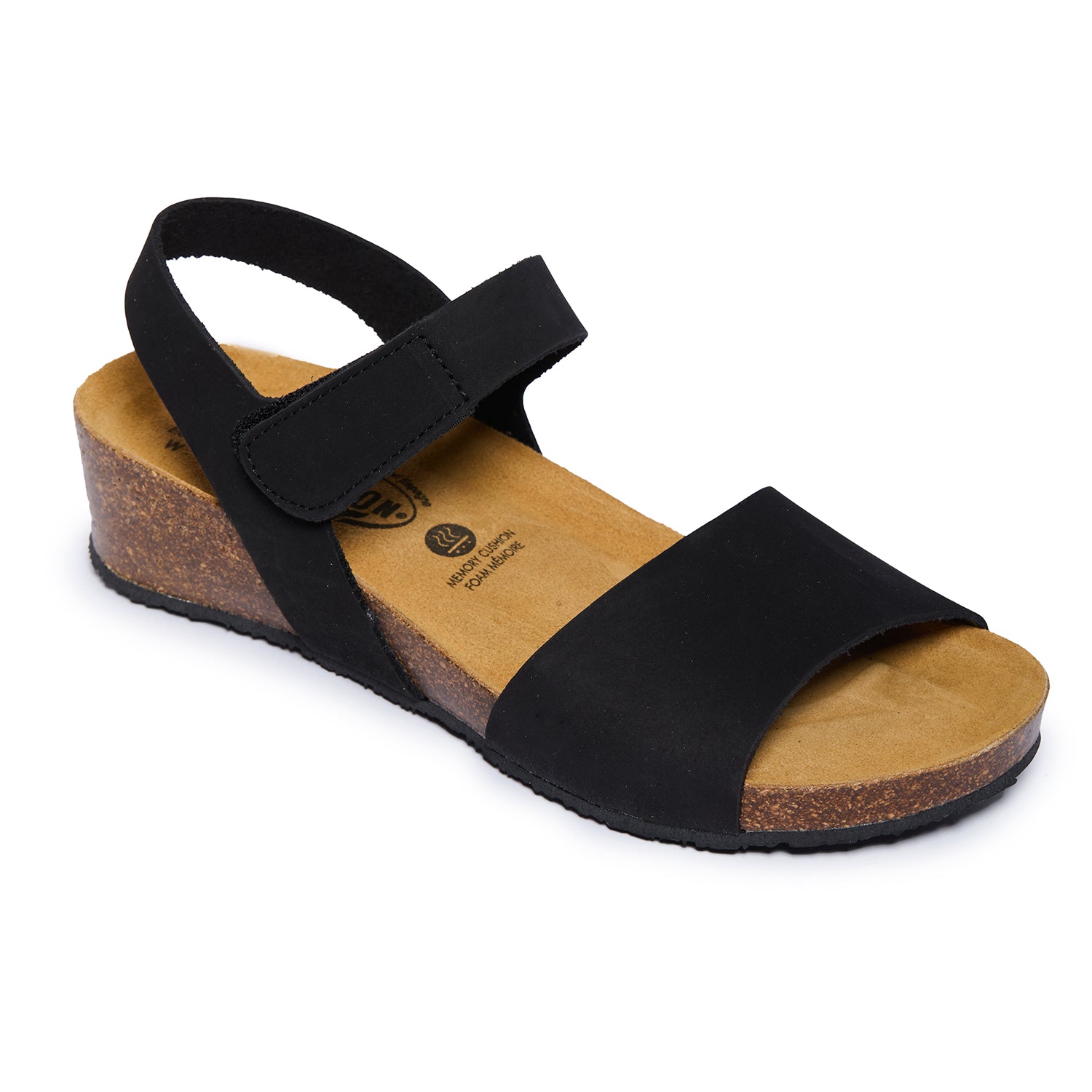 Plakton Platform Wedge Sandal – Luna Black