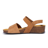 Plakton Platform Wedge Sandal – Luna Light Brown