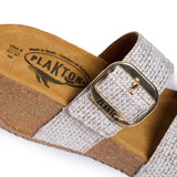 Plakton Platform Wedge Sandal – Wonder White