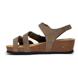 Plakton Platform Wedge Sandal – Ash Khaki