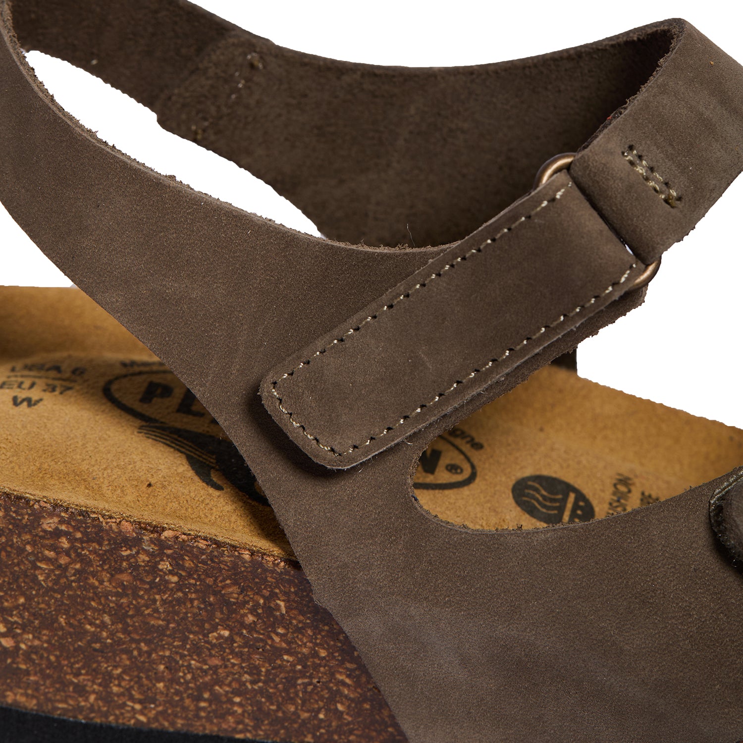 Plakton Platform Wedge Sandal – Ash Khaki