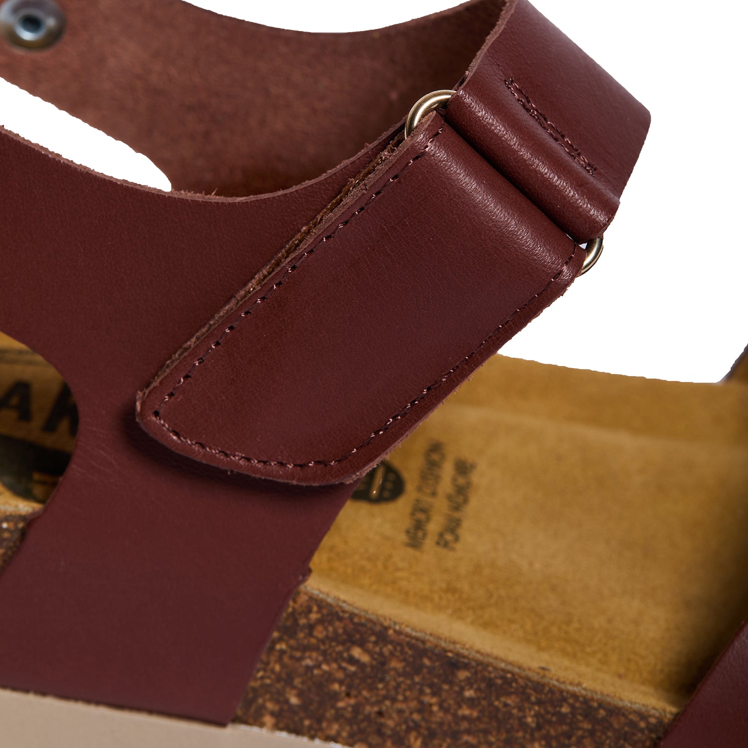 Plakton Platform Wedge Sandal – Camellia Burgundy