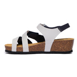 Plakton Platform Wedge Sandal – Ash Blue Pearl