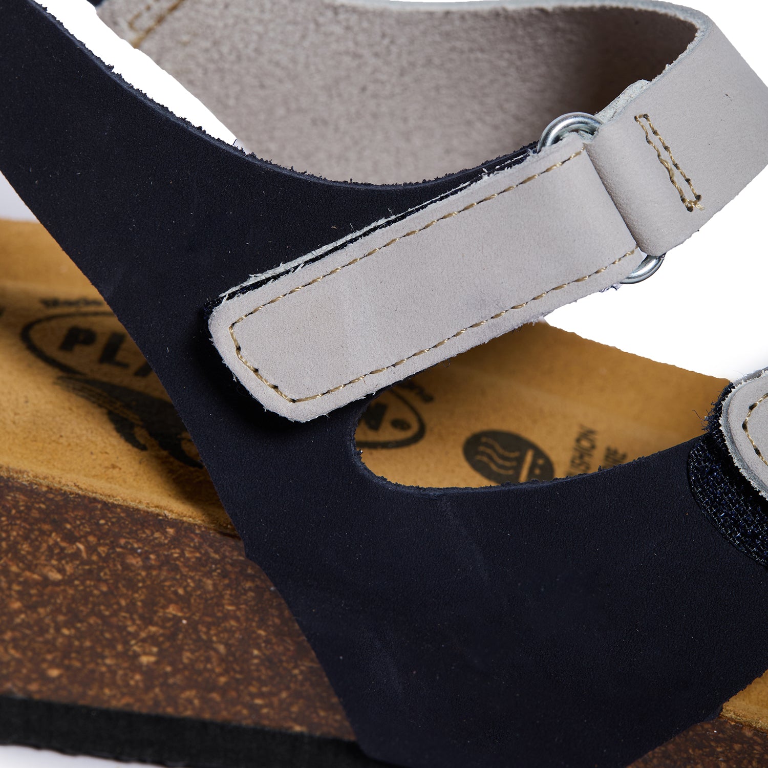 Plakton Platform Wedge Sandal – Ash Blue Pearl