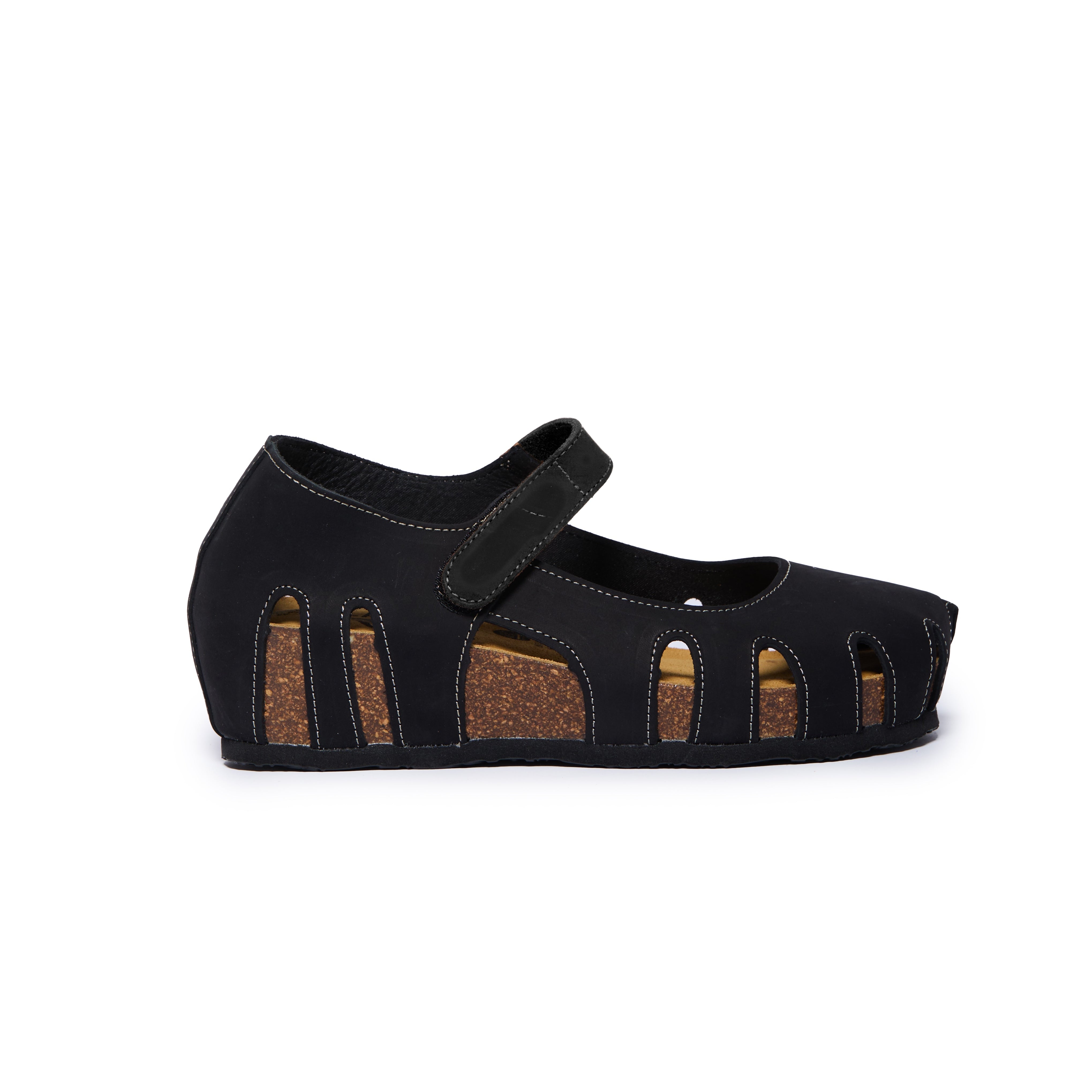 Plakton Closed-Toe Sandal – Anna Black