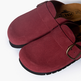 Plakton Clog – Bell Garnet Suede