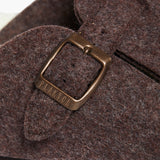 Plakton Clog – Blogg Brown Wool Felt