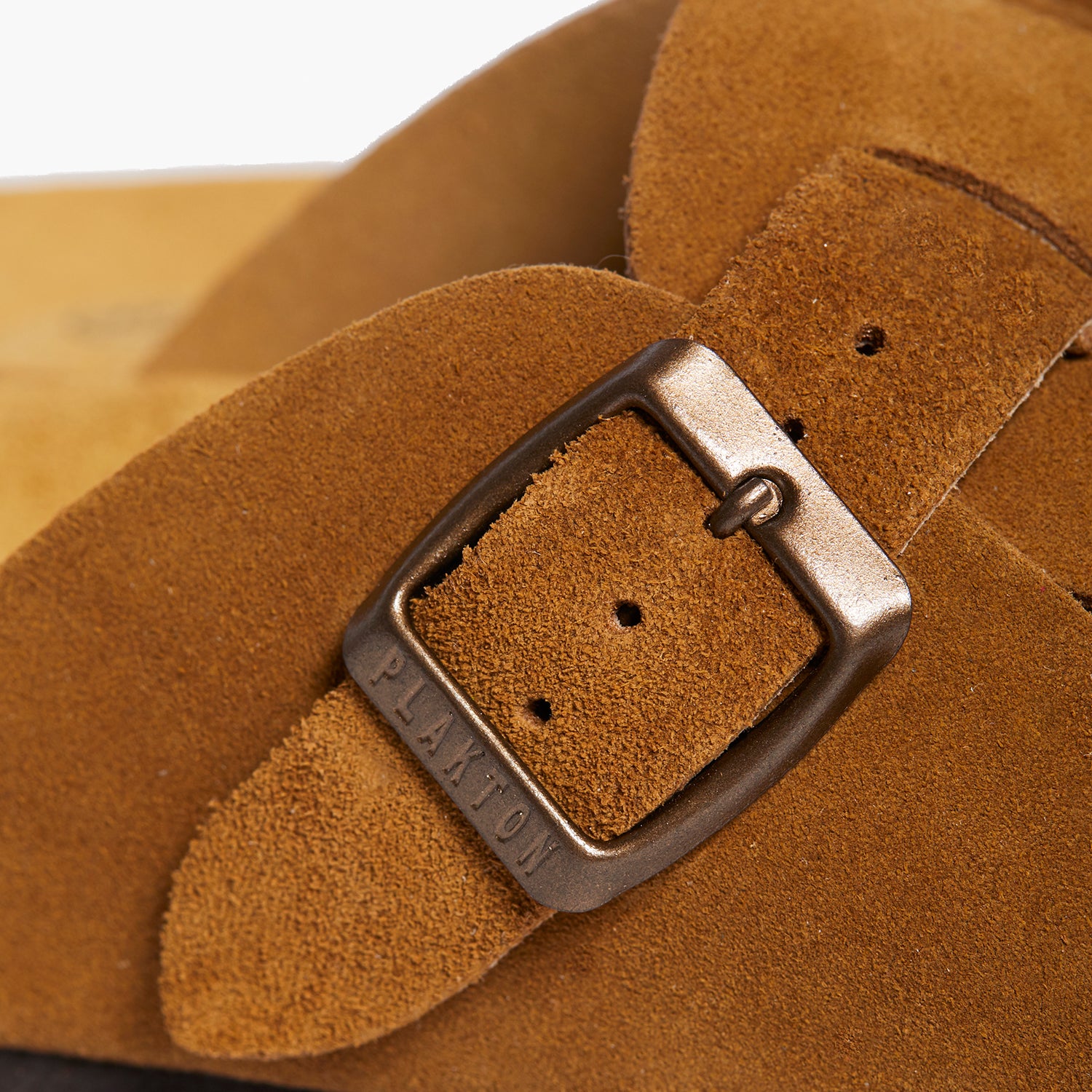 Plakton Clog – Blogg Dark Tan Suede