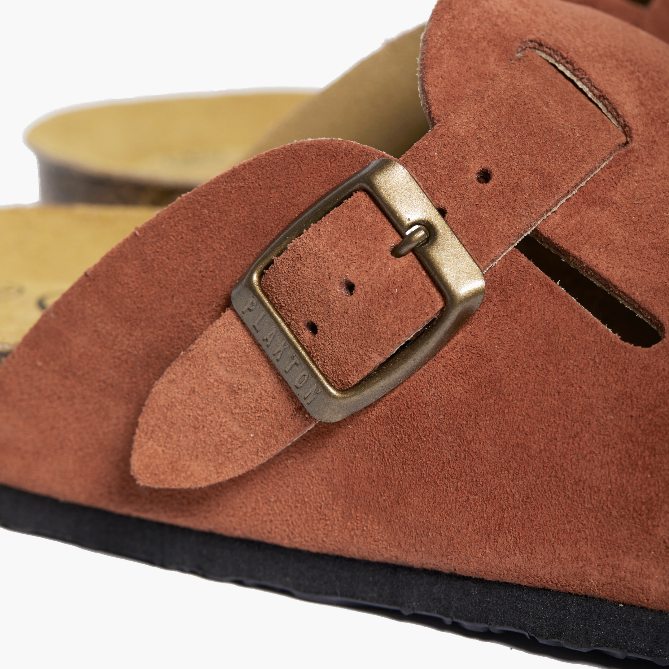 Plakton Clog – Blogg Terracota Suede