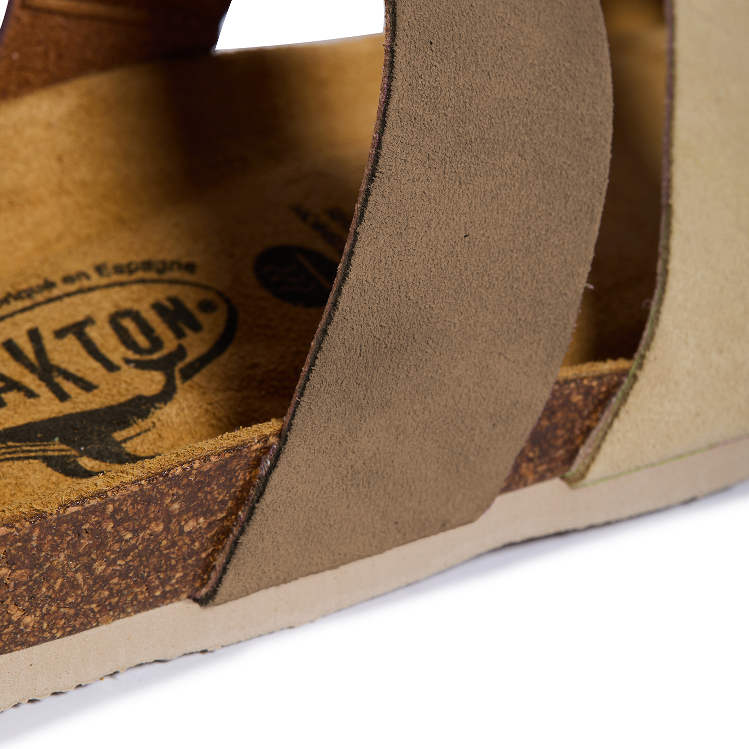 Plakton Flat Sandal – Bloom Tan Tabaco Light Green