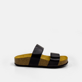 CP Cult Two-Strap Sandal in Sierra Black