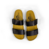 CP Cult Two-Strap Sandal in Sierra Black