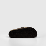 CP Baker Two-Strap Sandal in Brown