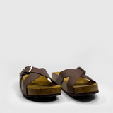 CP Baker Two-Strap Sandal in Brown