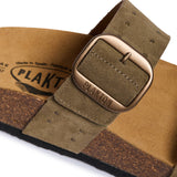 CP Claire Soft Green Suede