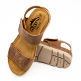 Compi Platform Sandal in Roble