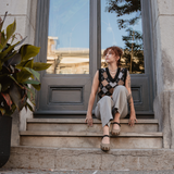 Anna Nobuck Kaki Black