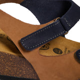 Ash Platform Sandal in Walnut Blue