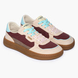 Amai Barefoot Sneaker in Red-Blue