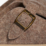 Blogg Clog in Beige Wool Felt