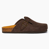 Blogg Clog in Brown Wool Felt