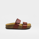 CP Cult Two-Strap Sandal in Cuero