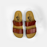CP Cult Two-Strap Sandal in Cuero