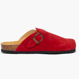 Blogg Clog in Red Suede