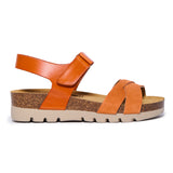 Camellia Orange Suede