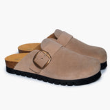 Plakton Clog – Bell Gray Suede
