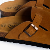 Bogey Dark Tan Suede