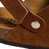 Plakton Clog – Blake Dark Brown Suede