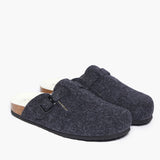 Plakton Clog – Blogg Coal Wool Felt
