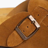 Plakton Clog – Blogg Dark Tan Suede