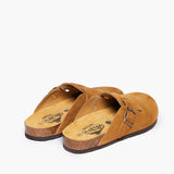 Plakton Clog – Blogg Dark Tan Suede