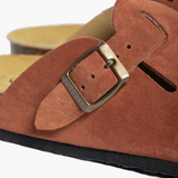 Plakton Clog – Blogg Terracota Suede