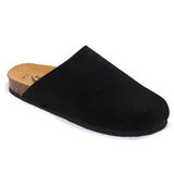 Plakton Clog – Brooke Black Suede