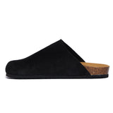 Plakton Clog – Brooke Black Suede