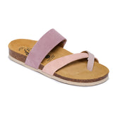 Plakton Flat Sandal – Bloom Salmon Pink Violet