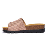 Plakton Flat Sandal – Celeste Metallic Salmon
