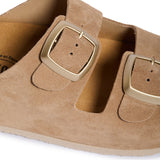 Plakton Two-Straps Sandal – CP Beta Sand Suede